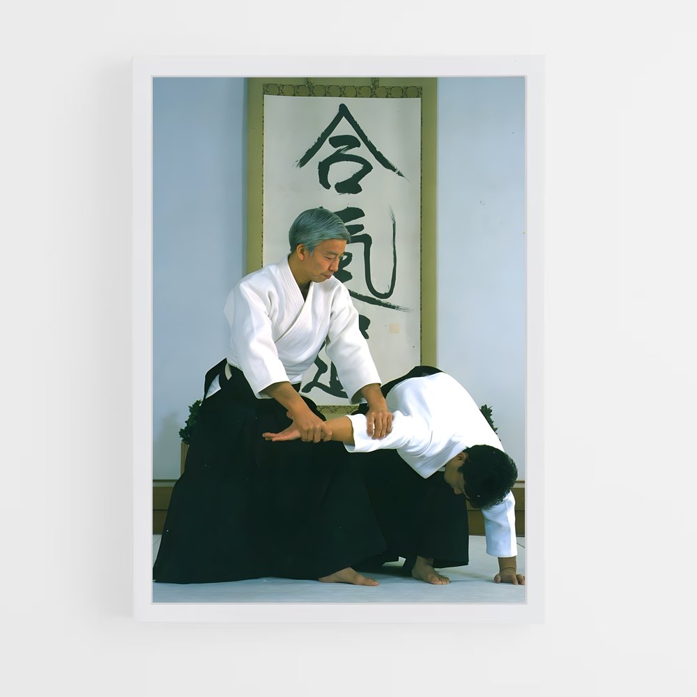 Poster Maître de la Voie – affiche Aikido (vue 3)
